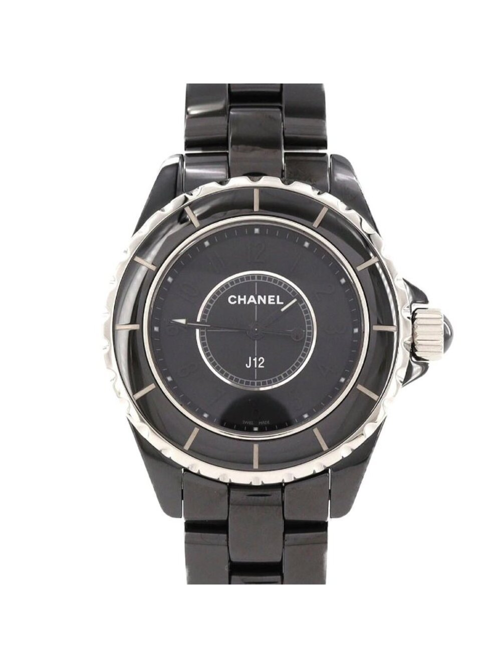 Chanel Black 33 Ceramic Quartz Watch